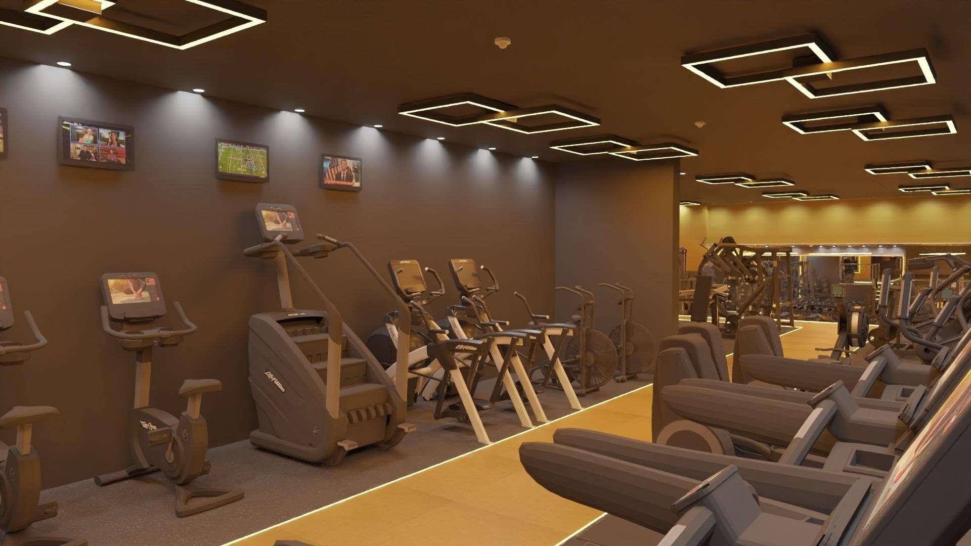 How the Goldex Gym in Gillingham will look