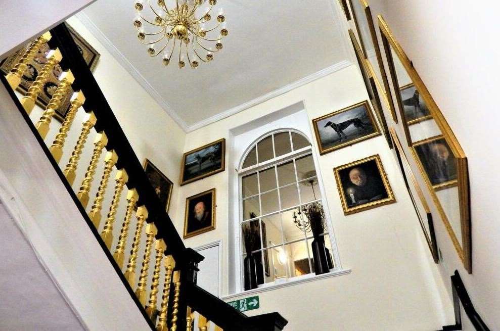 Inside the Grade II listed hotel in the high street. Picture: Greenleaf
