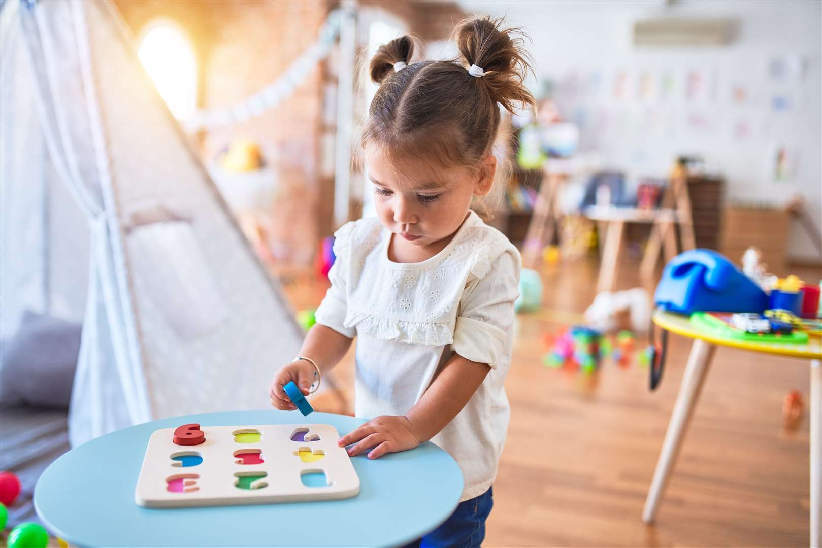 Pre-schools and nurseries are a vital part of a child's early learning development. Stock image.