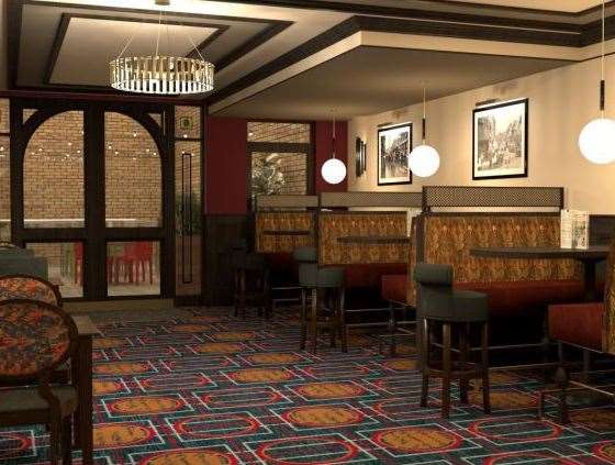 An upgraded beer garden is expected to draw more customers in. Picture: JD Wetherspoon