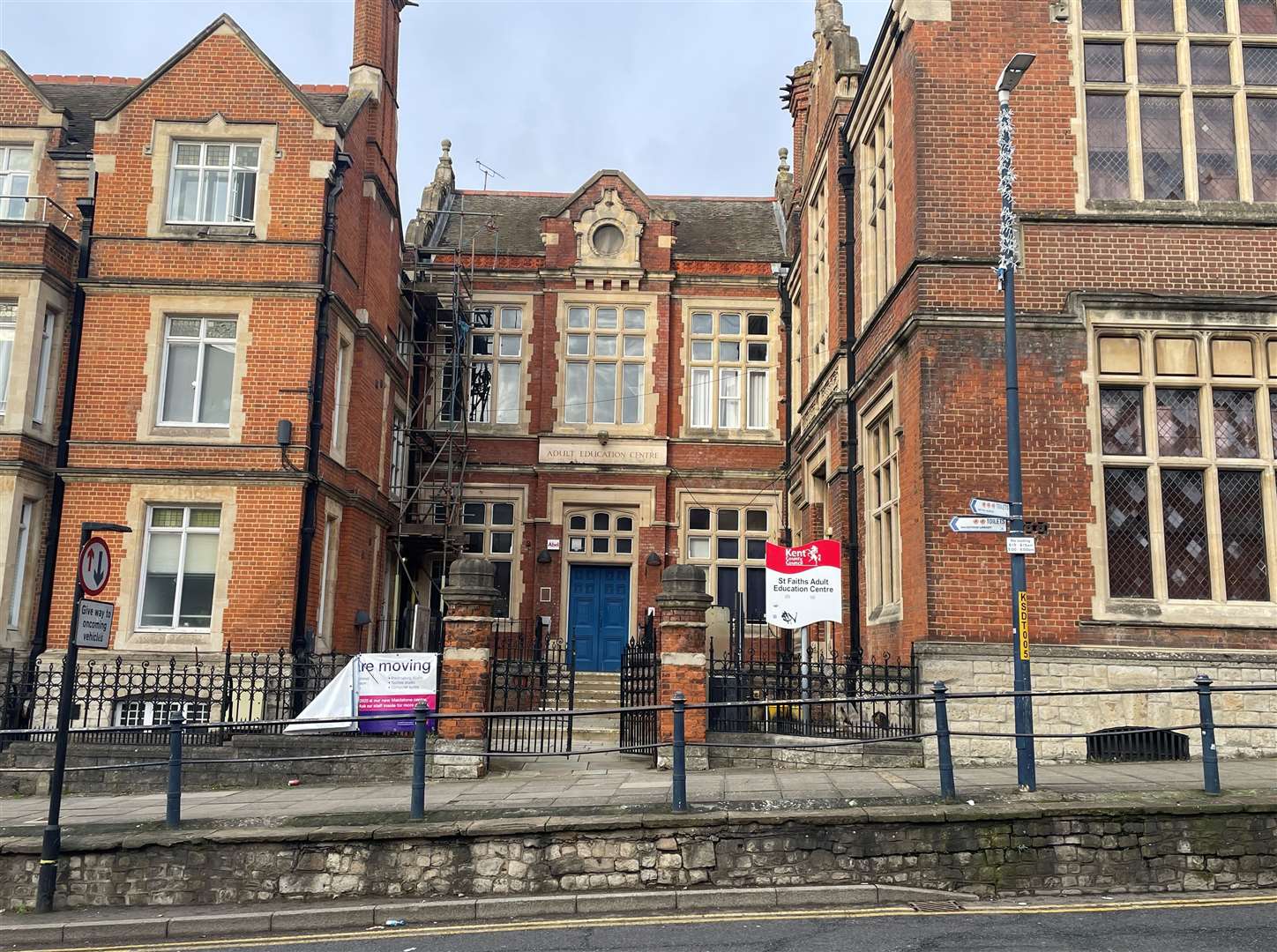 The now vacant Adult Education Centre in the heart of Maidstone is set to go under the hammer