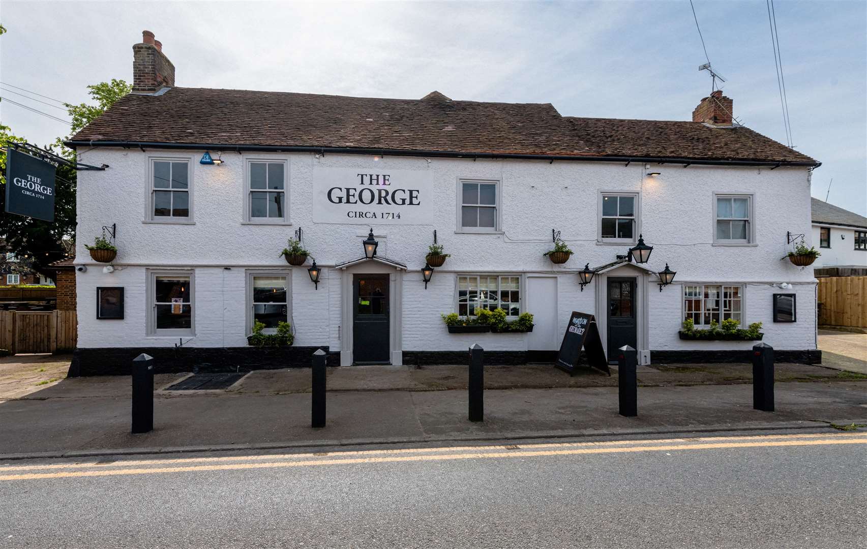 The George has reopened following a two-week refurb. Picture: Sizzling Pubs