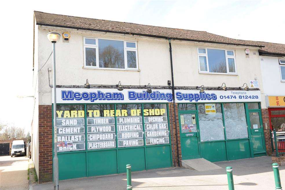 Meopham Building Supplies - the site for the new Tesco
