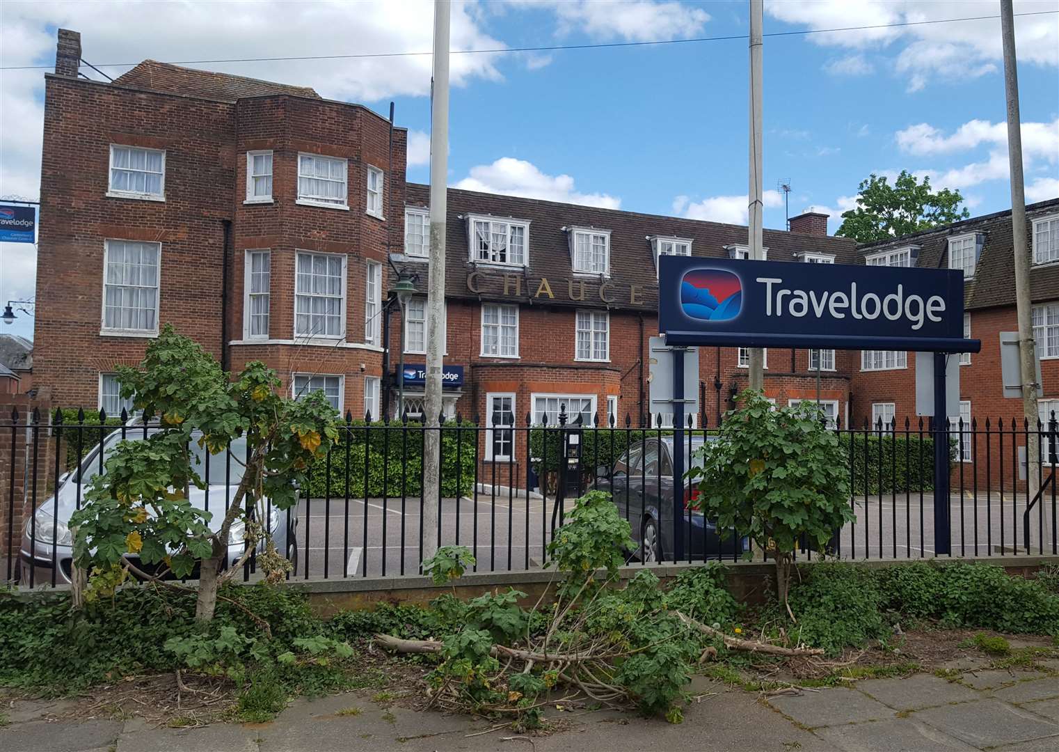 The city centre Travelodge in Ivy Lane, Canterbury