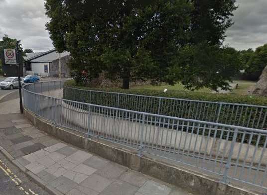 The underpass between Castle Street and Wincheap. Pic: GoogleStreetView