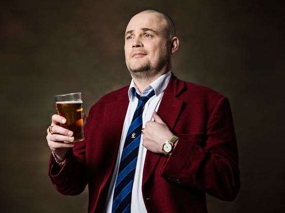 Comedian Al Murray was set to perform his show Landlord of Hope and Glory