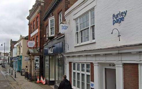 Furley Page is moving out of its Whitstable High Street offices. Picture: Google Earth