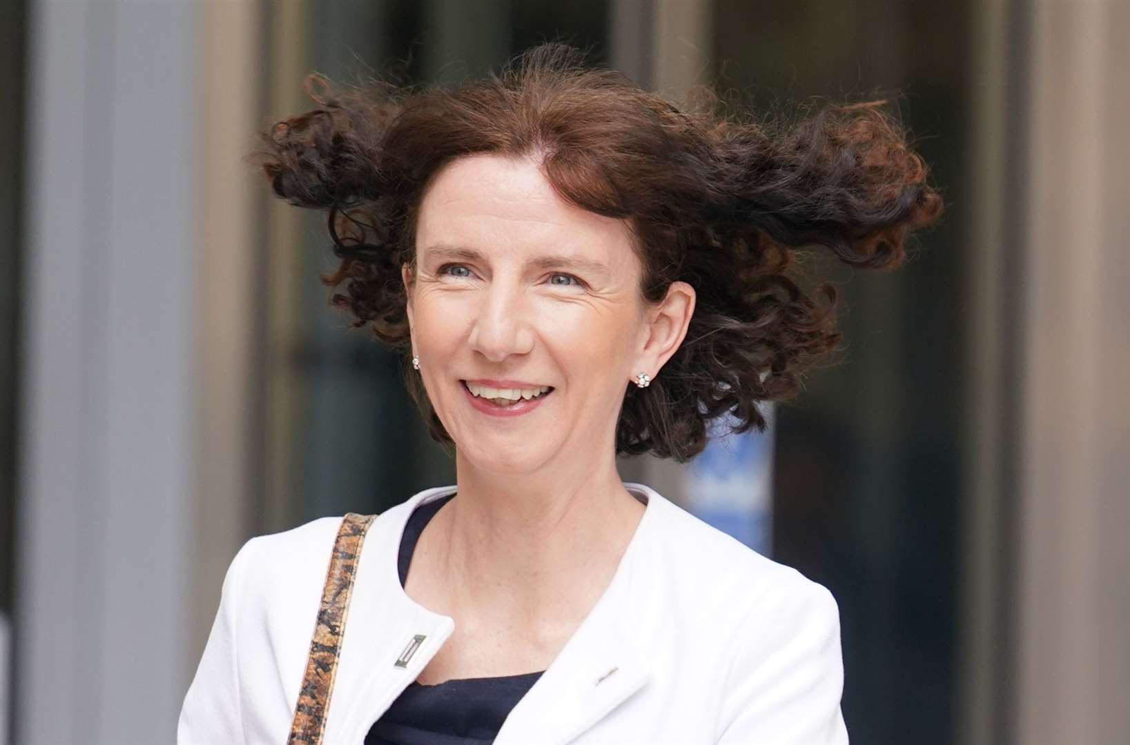 Anneliese Dodds, chairwoman of the Labour Party arrives at BBC Broadcasting House (Yui Mok/PA)