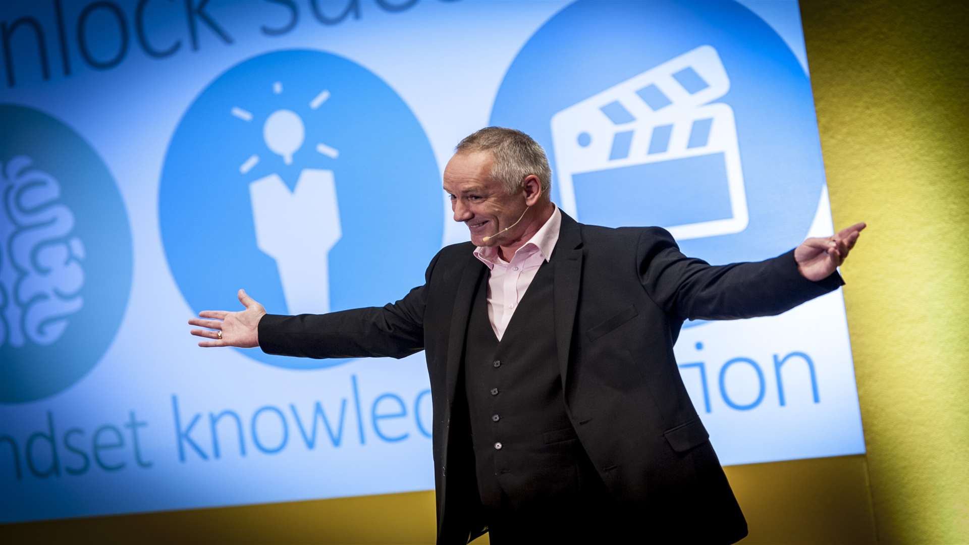 Business coach Ian Dickson has given more than 250 seminars and speeches in his career