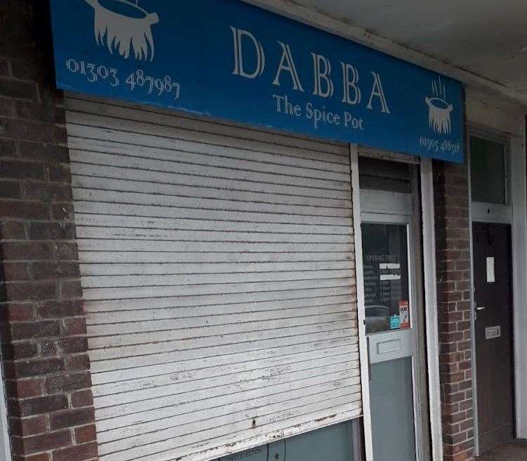 Indian takeaway Dabba - The Spice Pot in Hythe has been hit with a food hygiene rating of one out of five