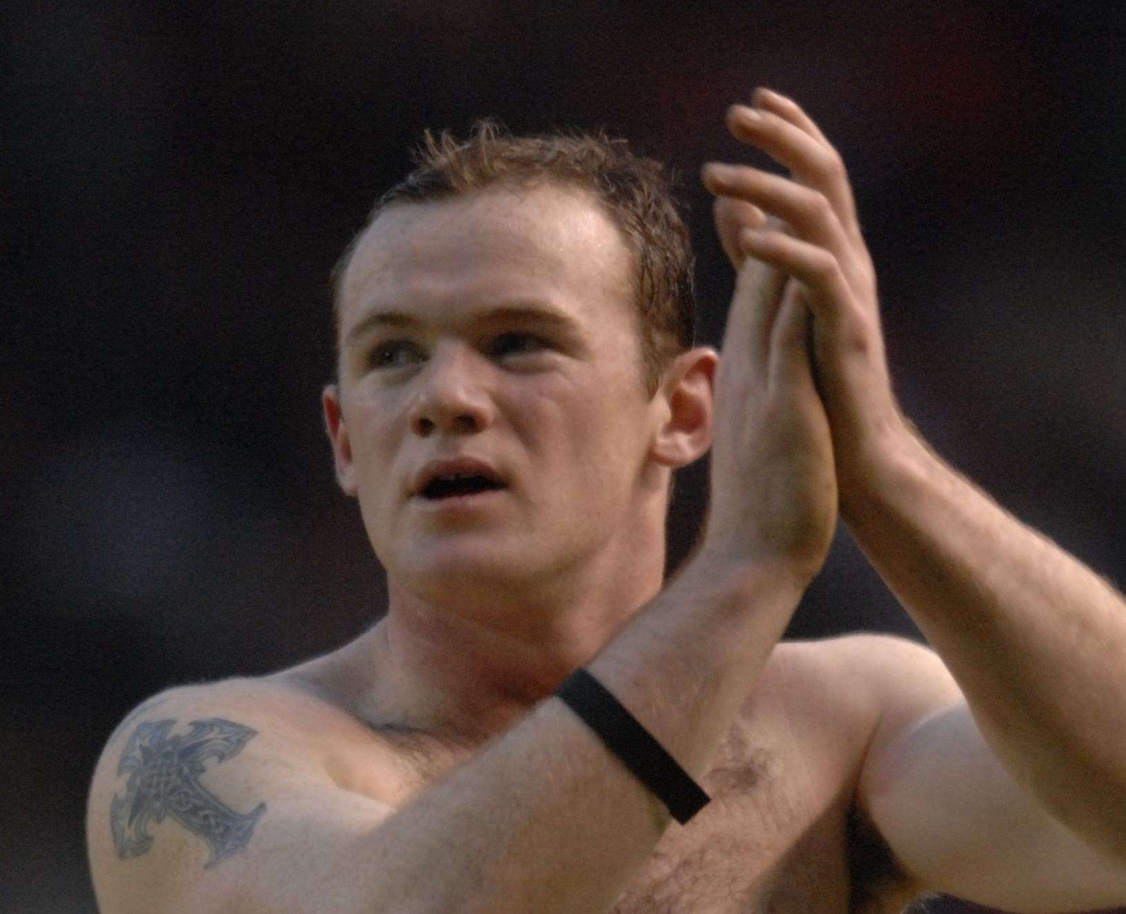 Wayne Rooney pictured during his playing days Picture: Barry Goodwin.