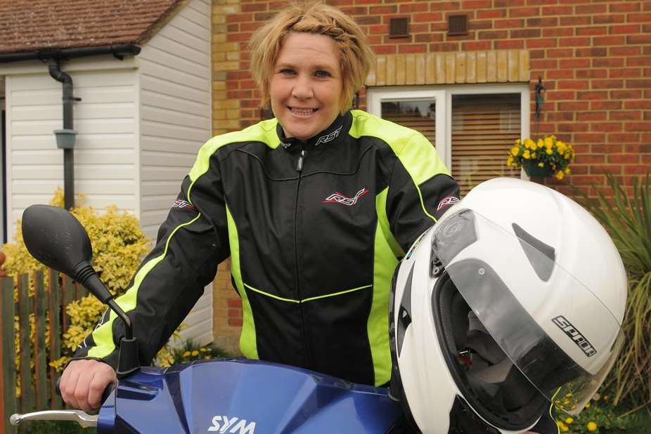 Jobseeker Caroline Holland is one of those to use the Wheels 2 Work project