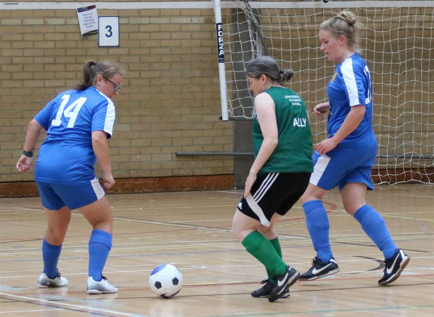 Women's Futsal Festival at Medway Park hosted by the Kent FA