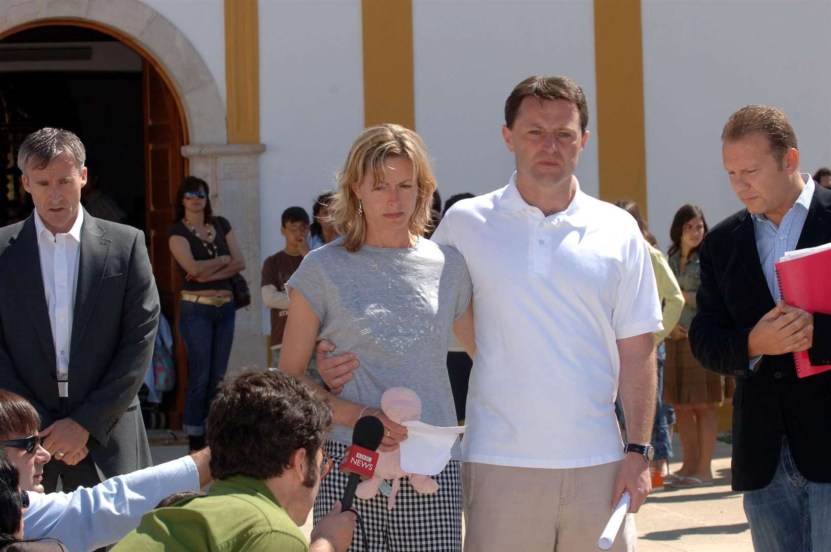 Kate and Gerry McCann in 2007 (Steve Parsons/PA)