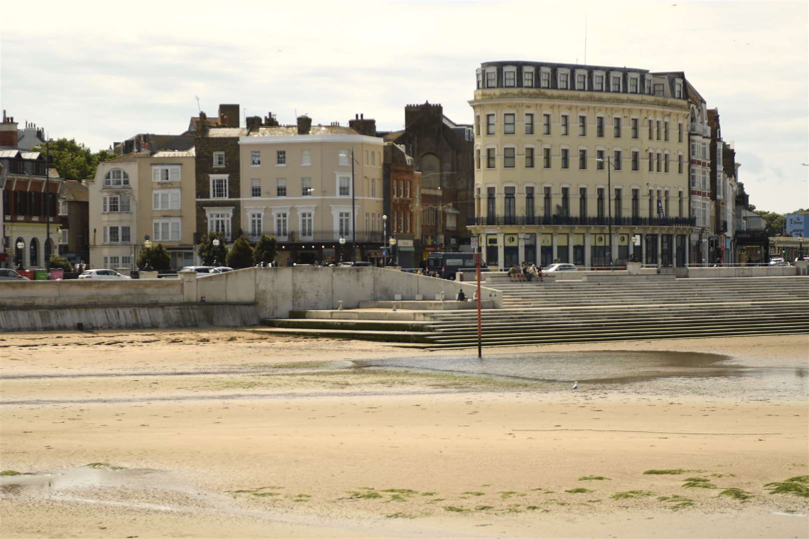 The view across Margate Main Sands