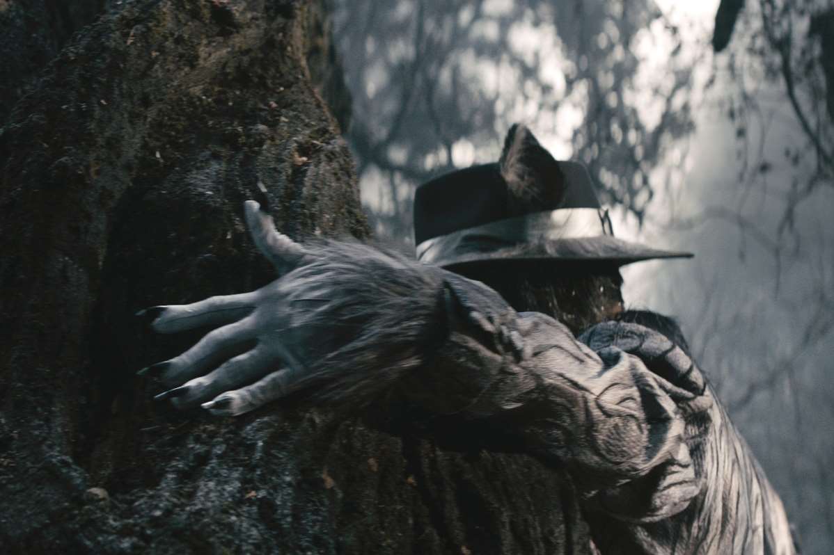 Johnny Depp fills the shoes of the Big Bad Wolf in Into The Woods, filmed in part at Dover Castle. Picture: Walt Disney Studios