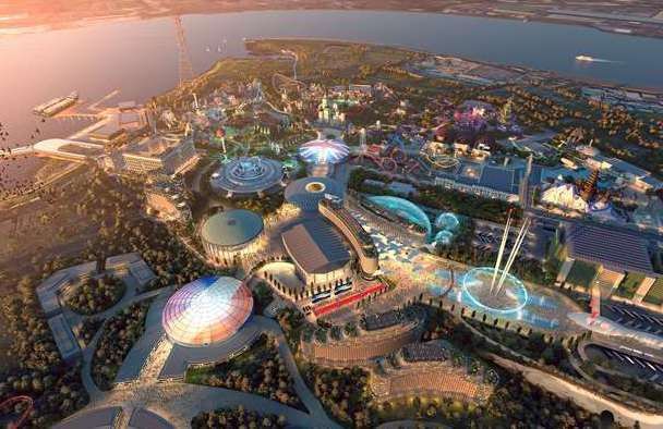 The plug was pulled on the latest set of plans for the London Resort entertainment resort which was set to be built on the Swanscombe Peninsula. Photo: London Resort Company Holdings