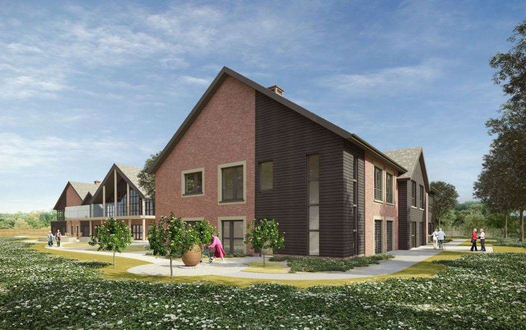 How the new care home in Iwade could look. Picture: SBC