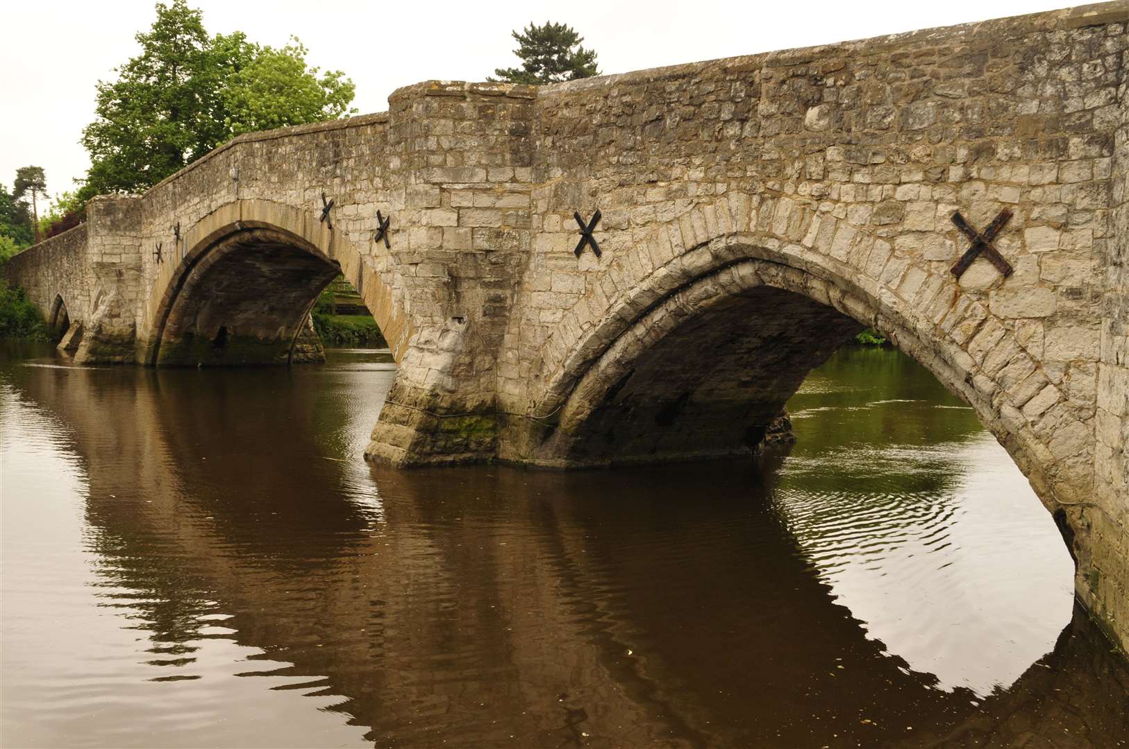 The incident happened near the old bridge in Aylesford