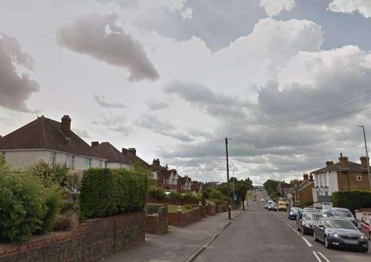 Residents in Canterbury Road, Sittingbourne, were targeted. Picture: Google