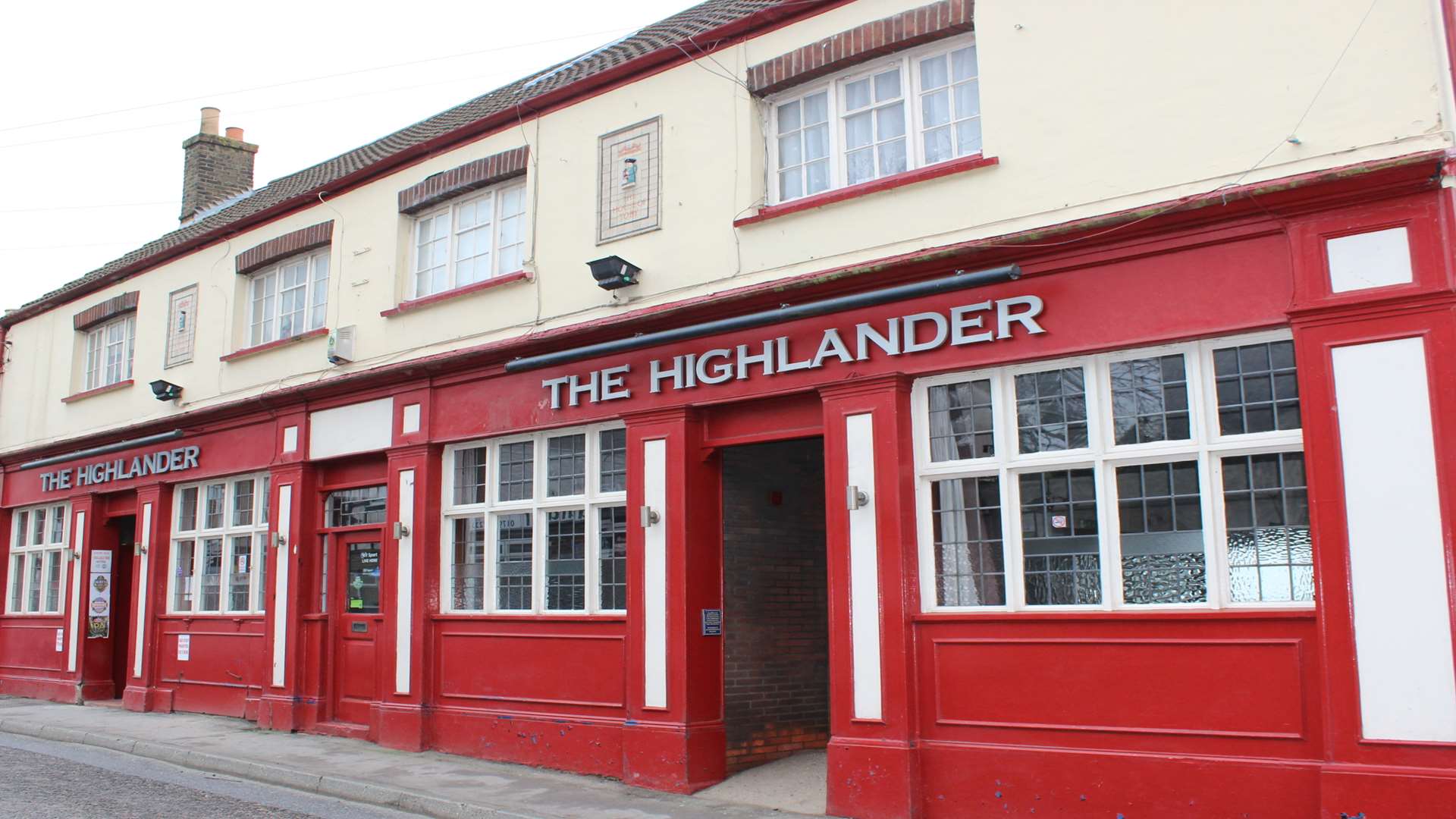The Highlander pub, Minster village, Sheppey