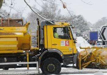 The first gritters of the winter will be out treating roads tonight