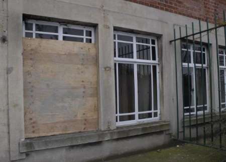 Smoke damage was found throughout Erith Town Hall following the fire