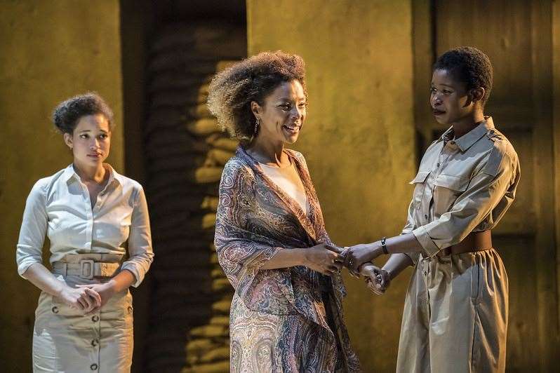 Sophie Okonedo stars in Antony and Cleopatra Picture: Johan Persson