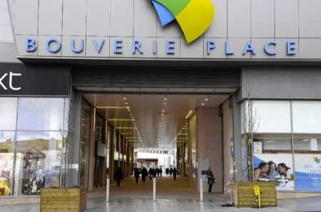 Bouverie Place shopping centre in Folkestone