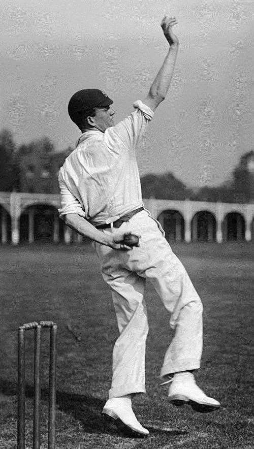 Colin Blythe taken in 1905