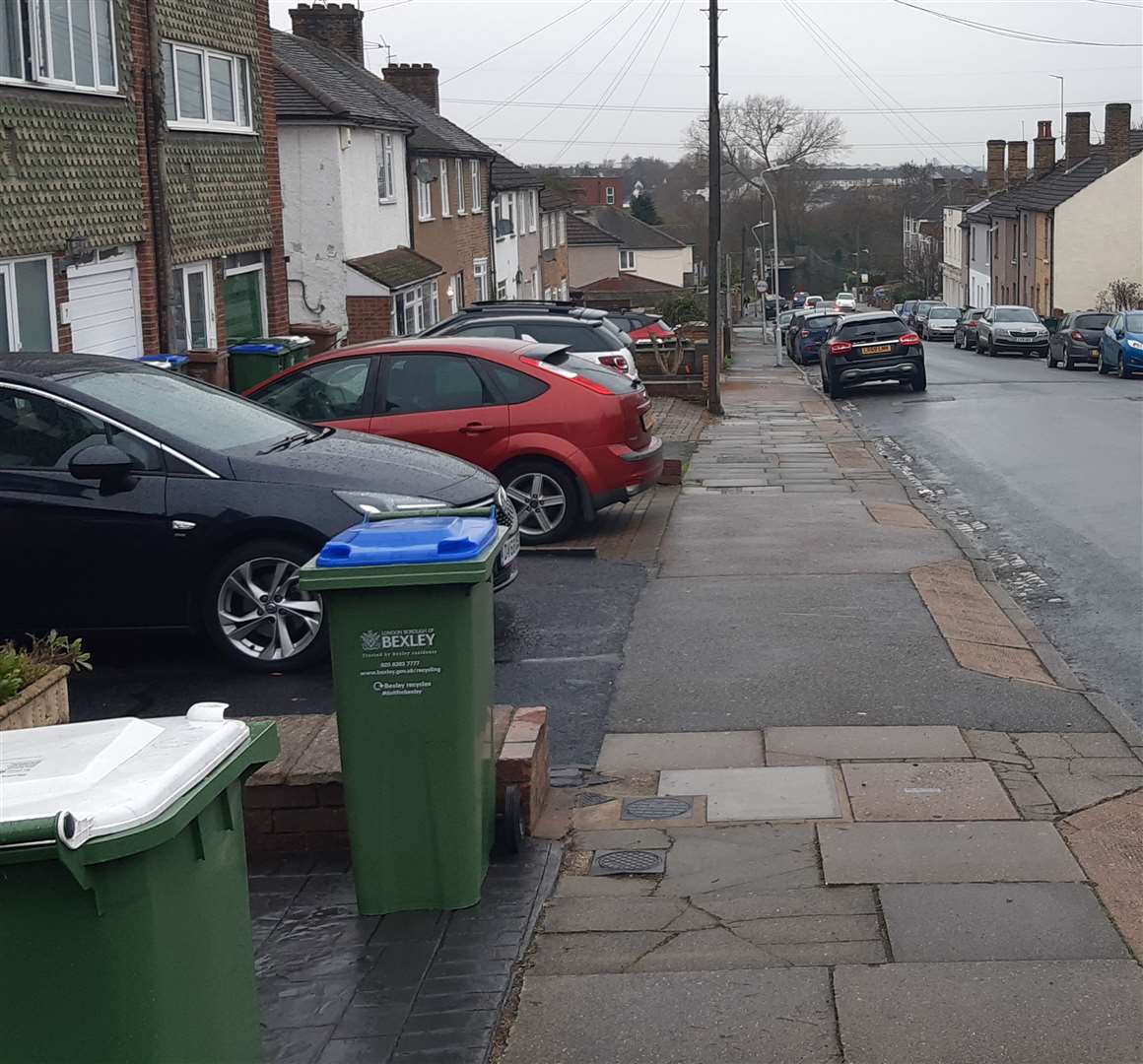 Bins have not been collected in parts of Bexley
