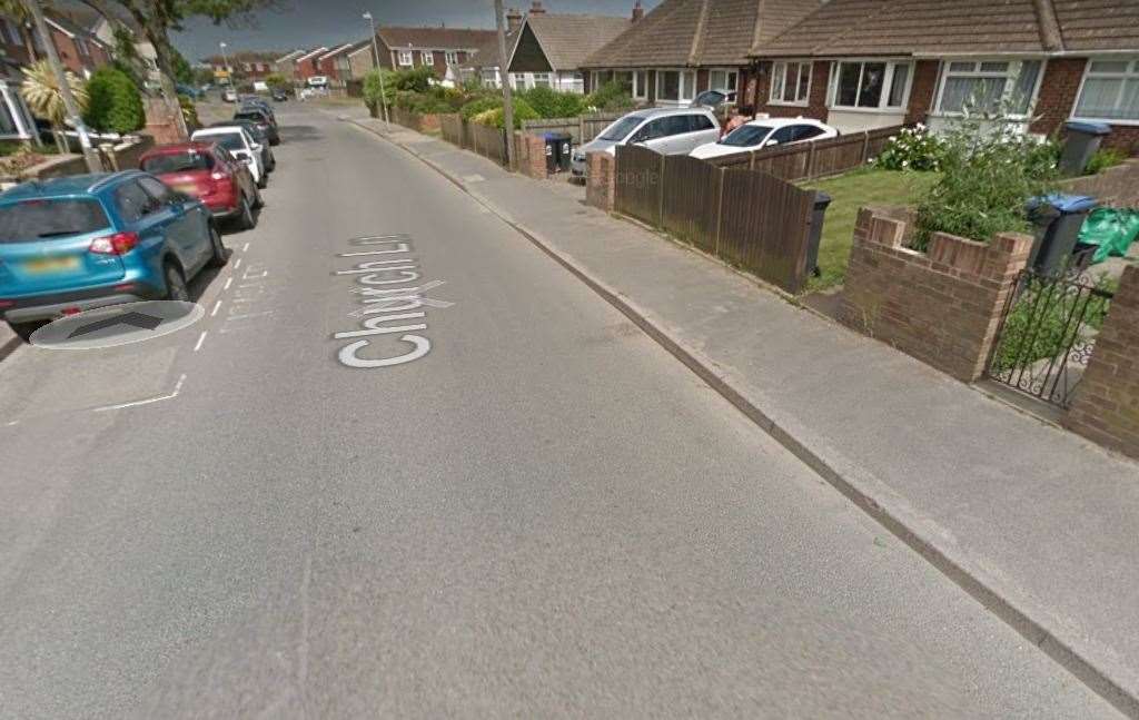 General view of Church Lane. Picture: Google Maps
