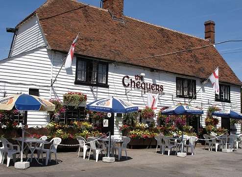 The Chequers at Laddingford is well worth tracking down
