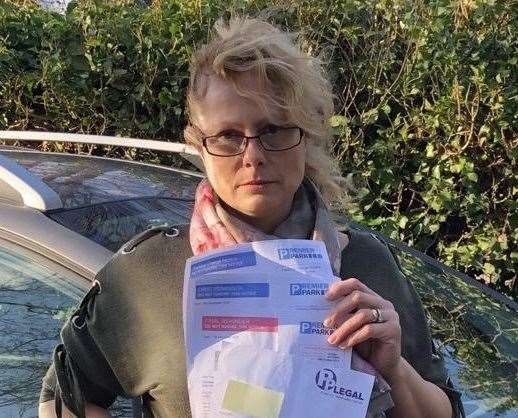 Michelle Osment, 44, has been threatened by the use of bailiffs