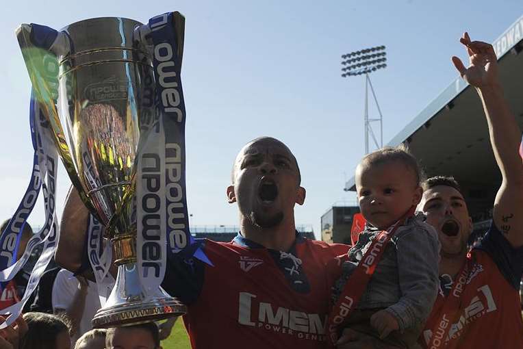 Deon Burton was a key member of Gillingham's title-winning team