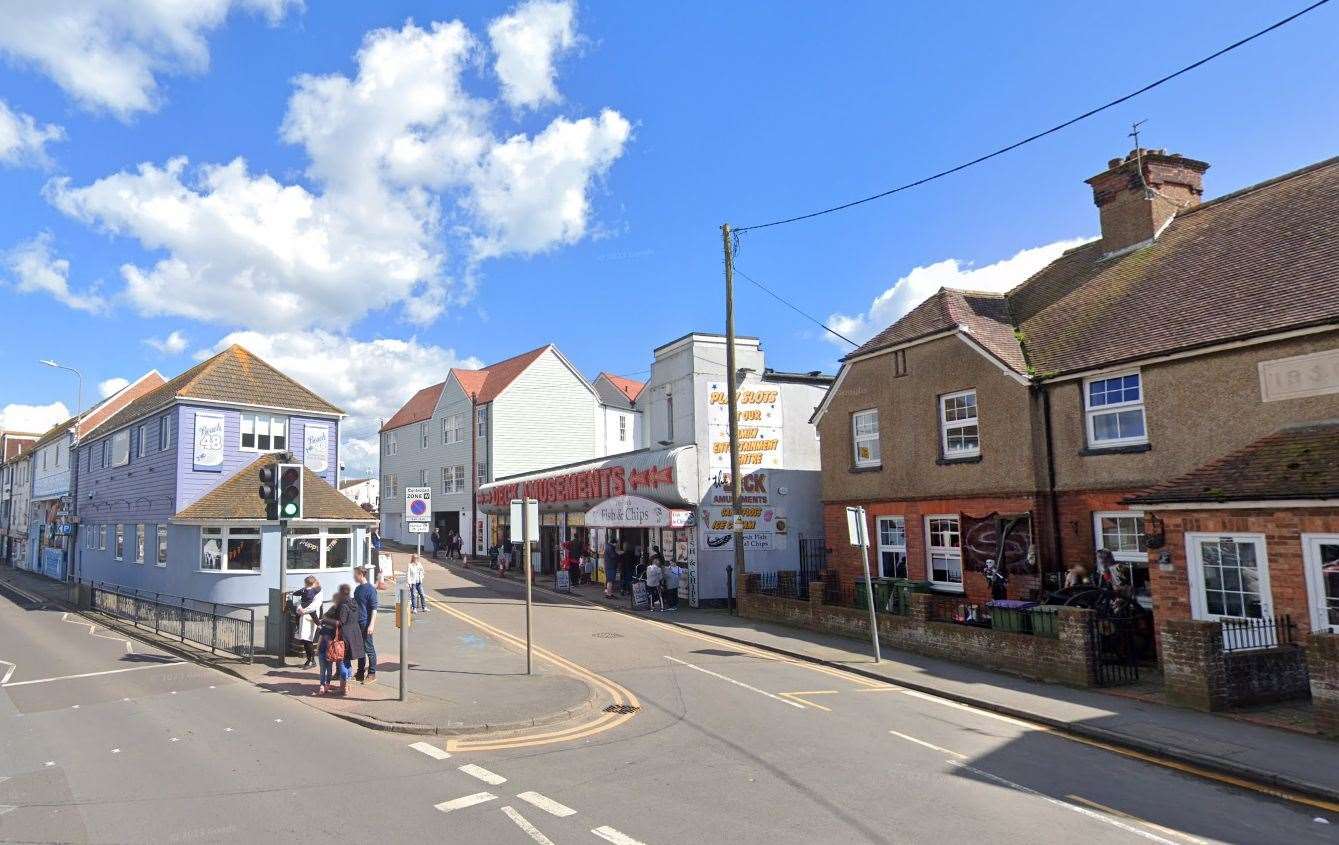 Dymchurch High Street, where one of the break-ins was reported. Picture: Google
