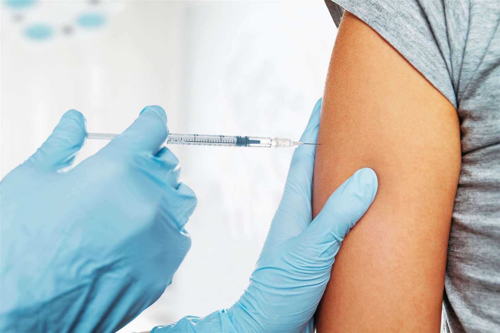 A vaccination is administered. Picture: Getty Images/iStockphoto