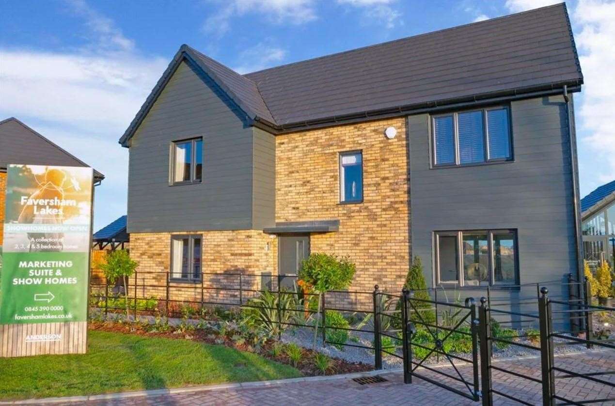 Five-bed detached house at Faversham Lakes: £685,000 (£379 per sq ft). Picture: Zoopla