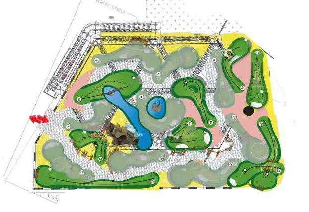 Nine new holes are set to be added. Picture: Mote Park Outdoor Adventure Facebook
