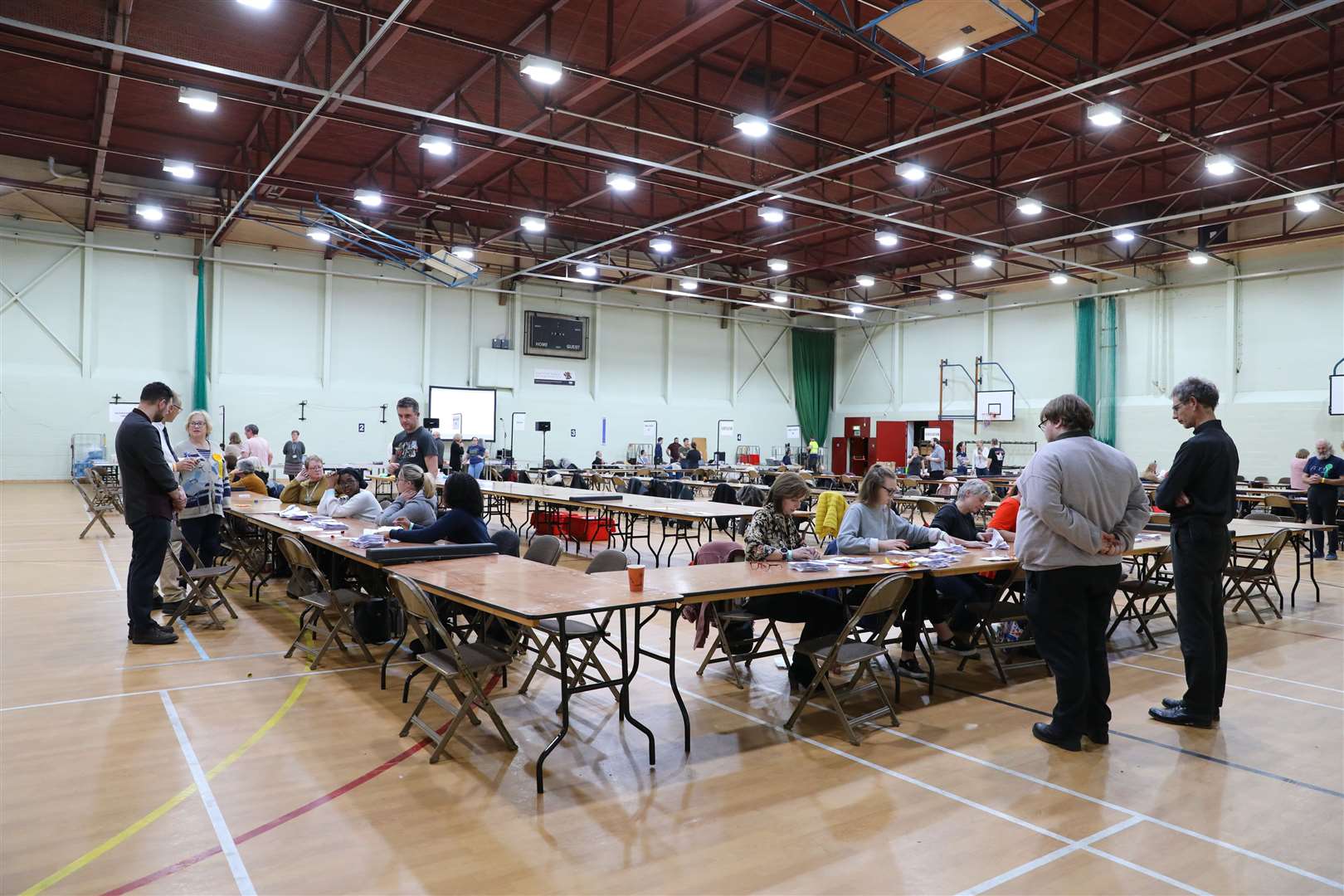 The count was held at the Stour Centre
