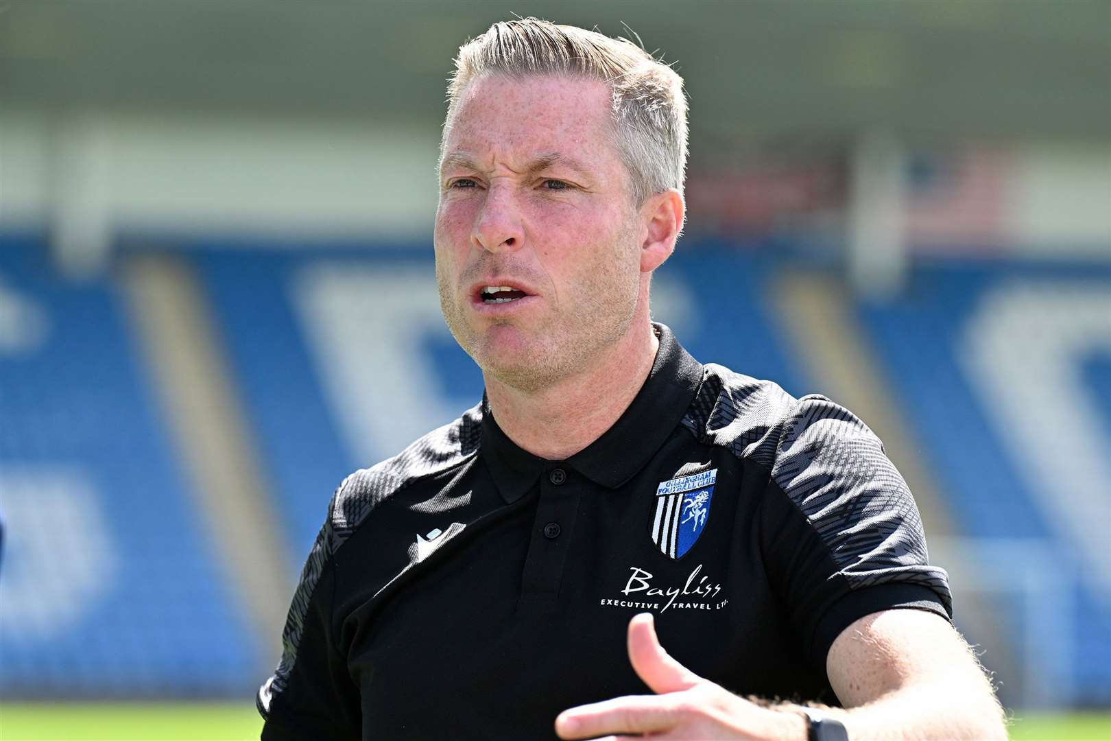 Neil Harris says Luton Town is the model teams like Gillingham could follow Picture: Keith Gillard