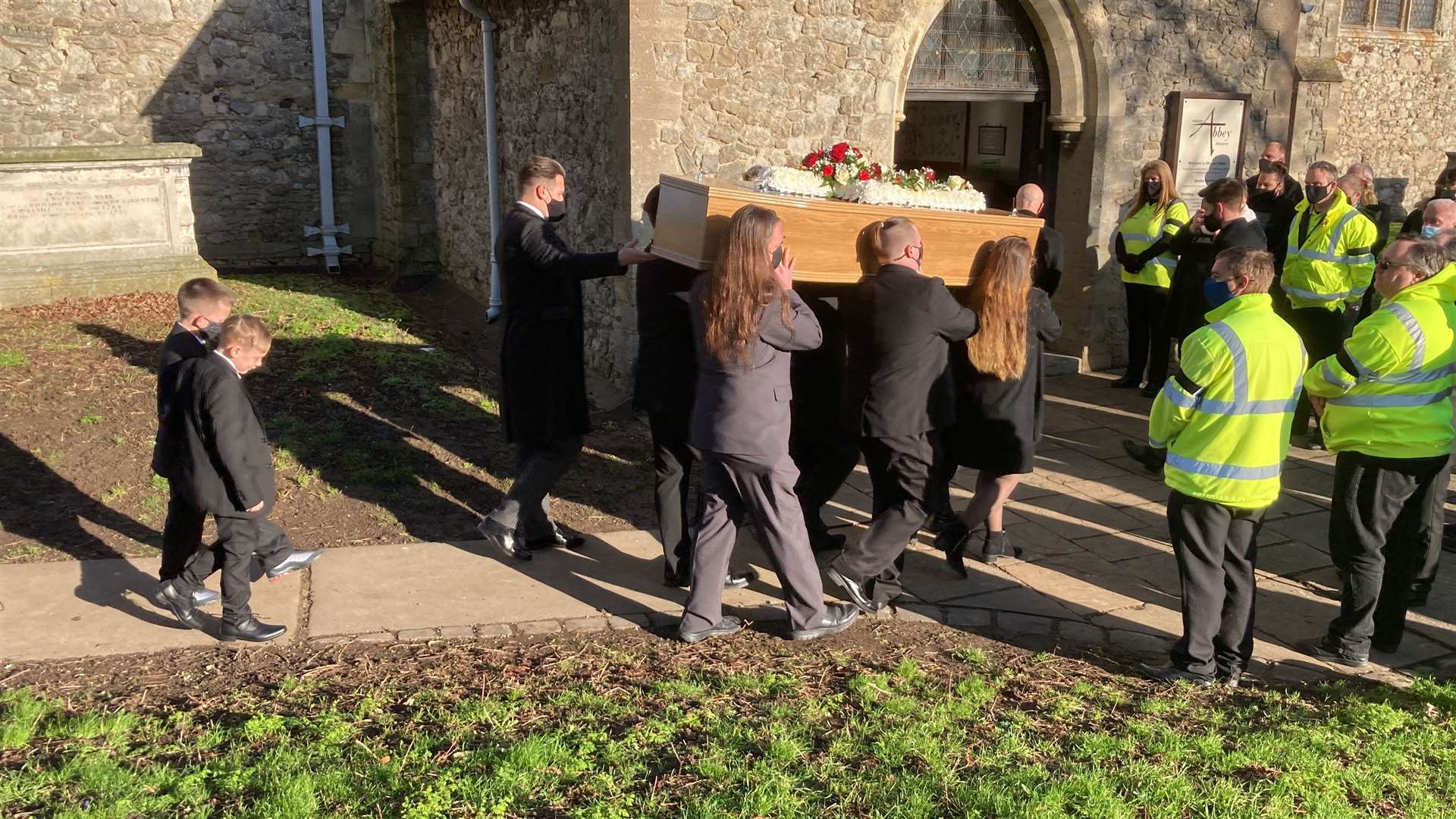 Sheppey EMUs founder David O'Neill's funeral at Minster Abbey
