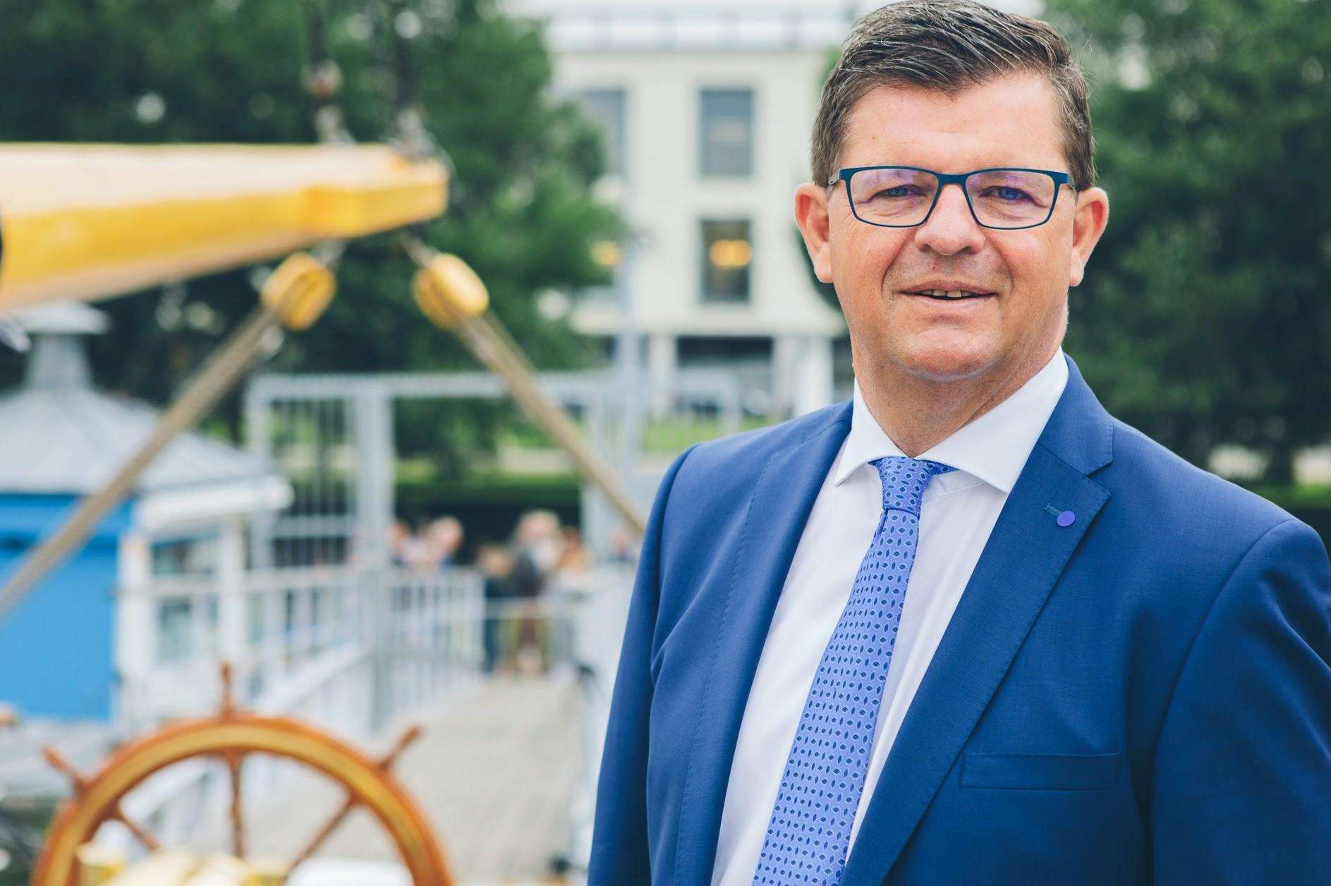 Mayor of Ostend Bart Tommelien