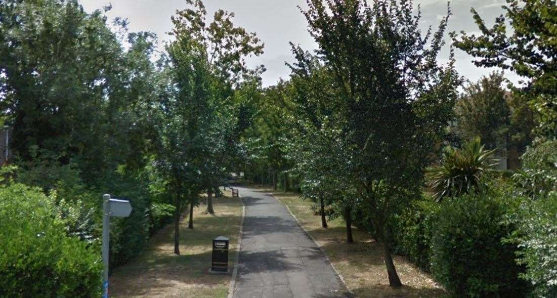 Witnesses are being sought following two reports of a man exposing himself in Ladies’ Walk, Hythe. Picture: Google