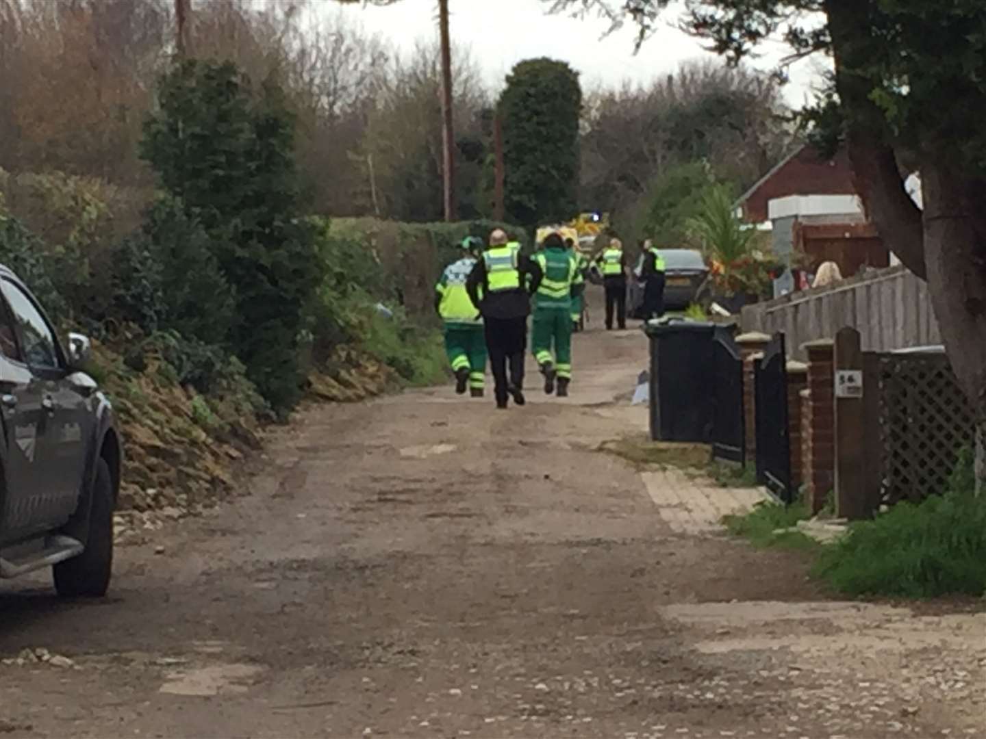 Emergency services have been spotted in Ryarsh Lane, West Malling (43381121)