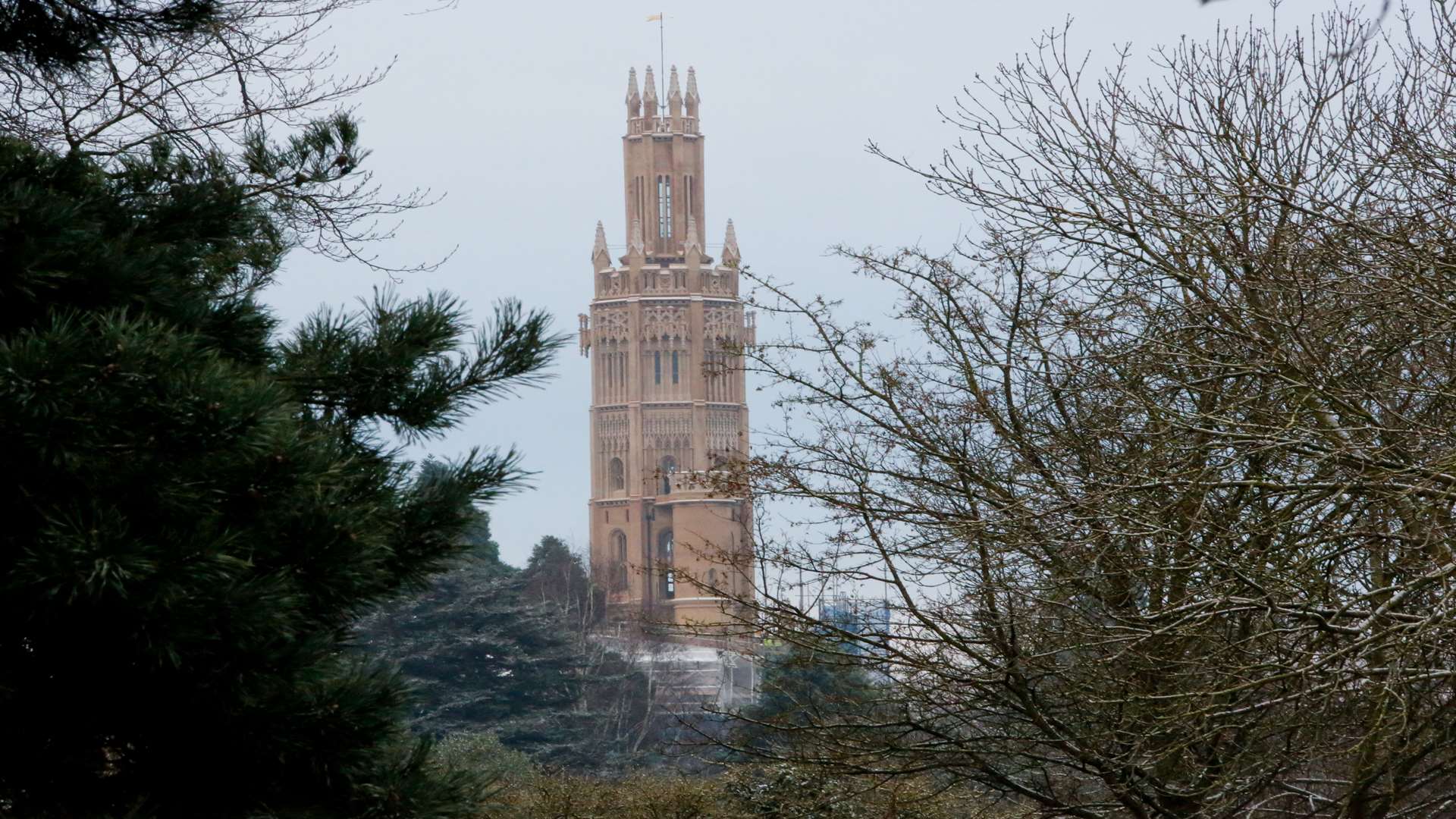 Hadlow Tower after its restoration. Picture: Matthew Walker