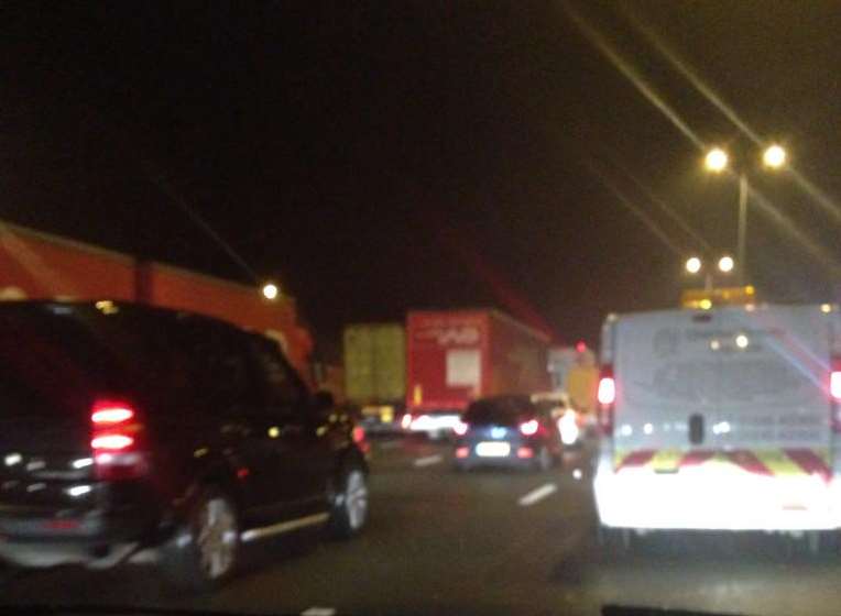 There are long tailbacks. Stock picture: @madforitmark