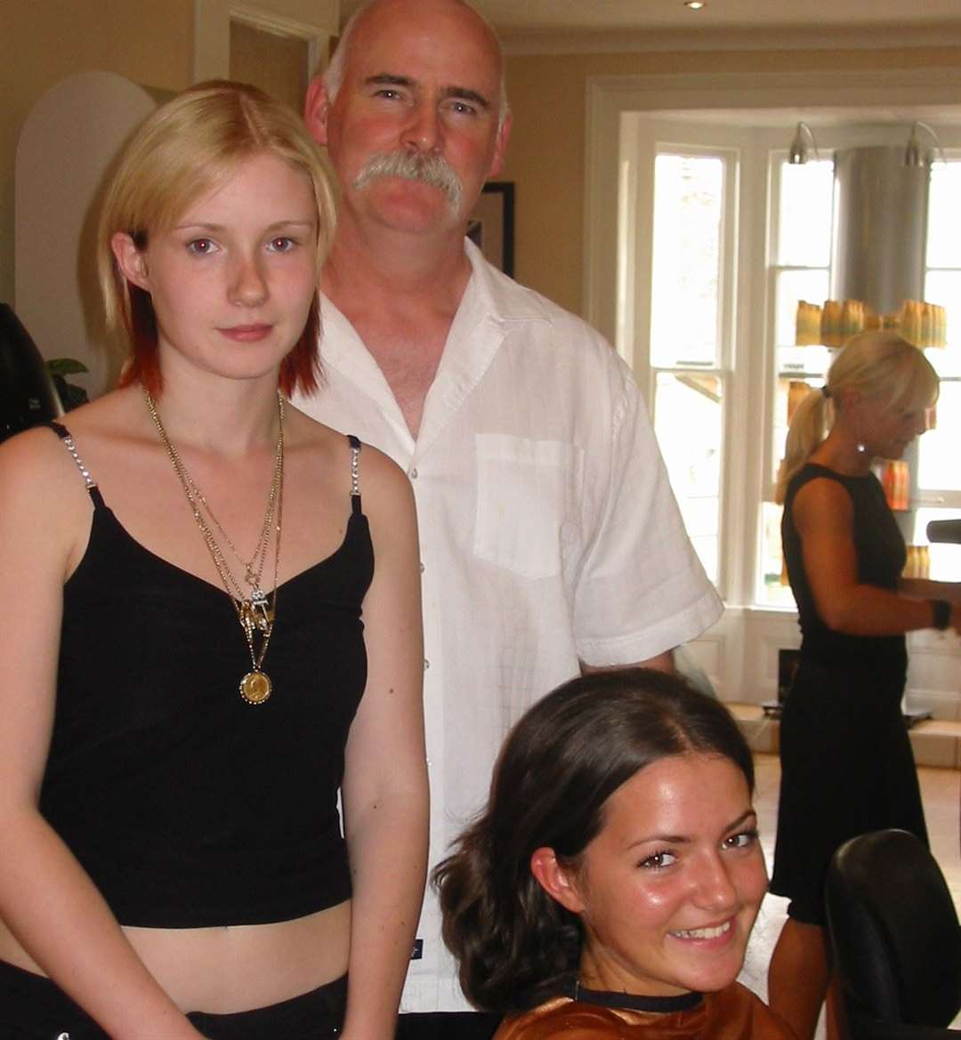 Robert Mitchell, pictured here in 2004 with Carrie Izzard and Sarah Bergin (seated), was the manager and co-owner of Antoniou before taking it over alone in 2008. He later returned to the Antoniou fold.