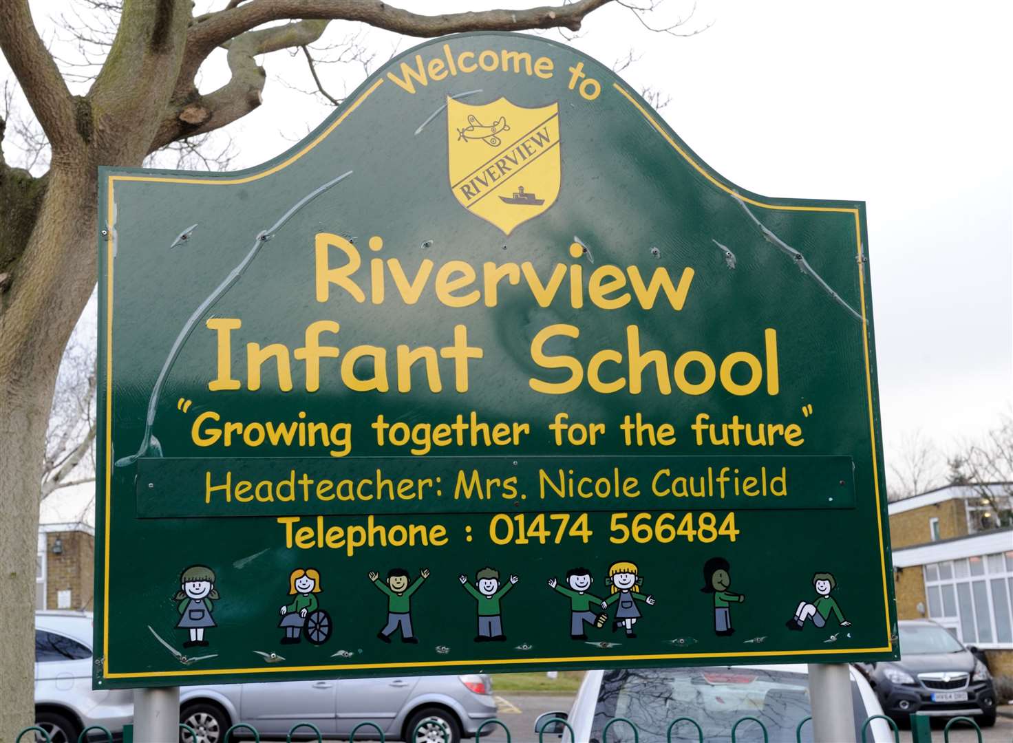 Riverview Infant School in Cimba Wood, Gravesend. Picture: Simon Hildrew.