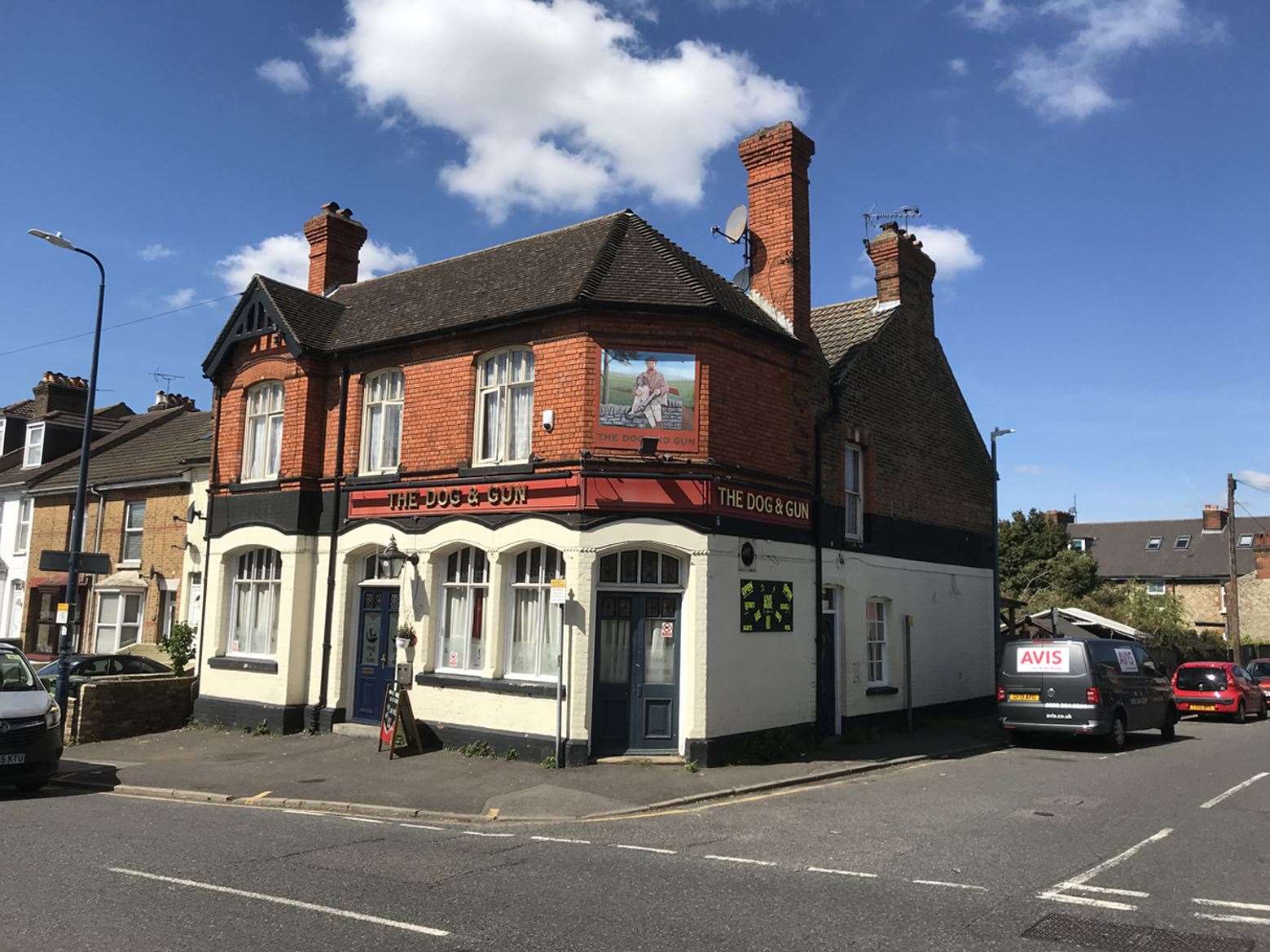 The Dog and Gun pub in Maidstone has been sold and is in the process of being converted into flats